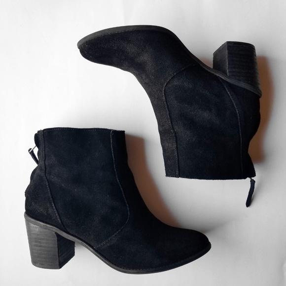 Crown Vintage Shoes - Crown Vintage Robbie Black Suede Boots
